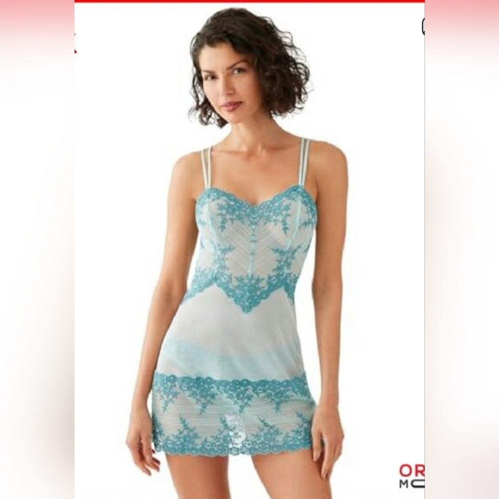 Wacoal Size L Lace Slip Dress Cami NWOT